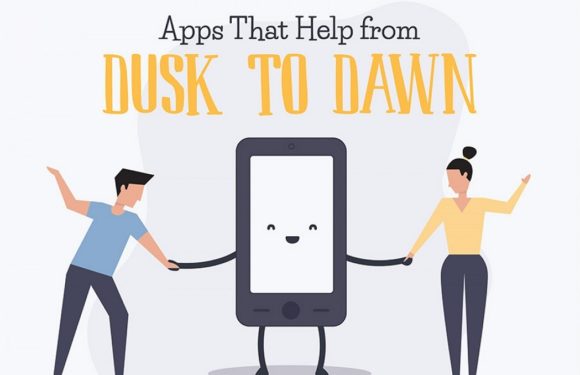 Apps that Help from Dusk to Dawn(Infographic)